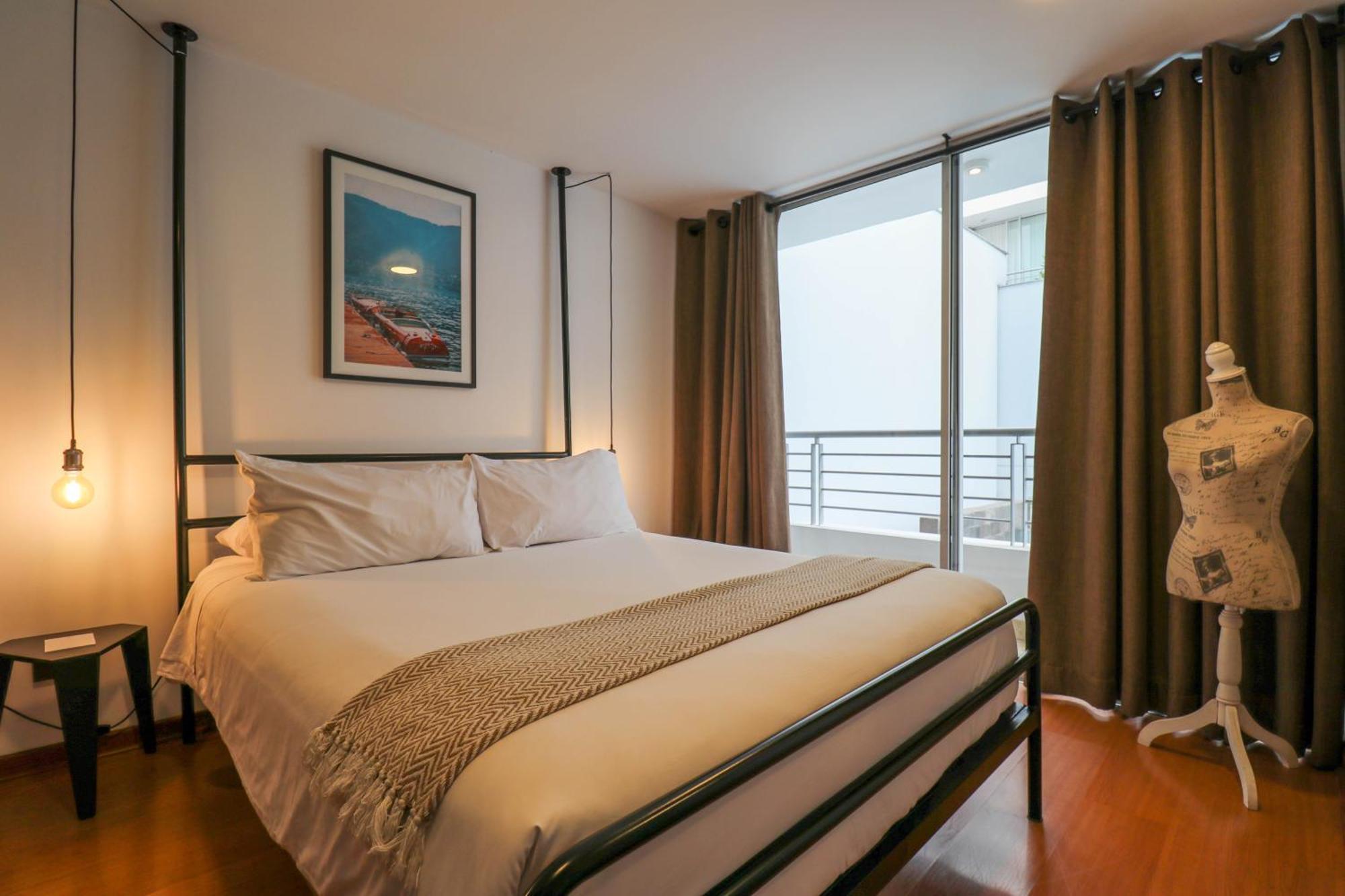 Art Deco 1br With Pool View In Barranco Apartamento